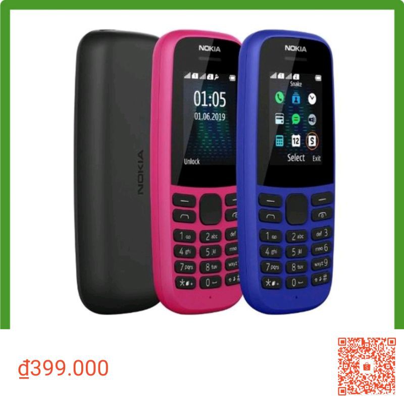 Điện Thoại NOKIA N105 - Dual Sim - Hàng Chính Hãng | BigBuy360 - bigbuy360.vn