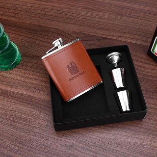 Bình đựng rượu 7oz bằng thép không gỉ kèm phễu rót