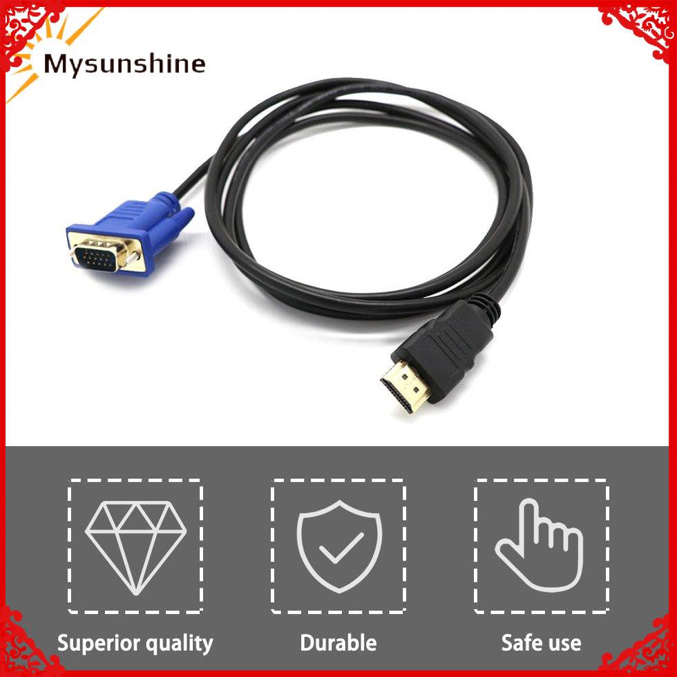 Cáp Chuyển Đổi Hdmi Sang Vga D-sub Cho Hdtv Pc