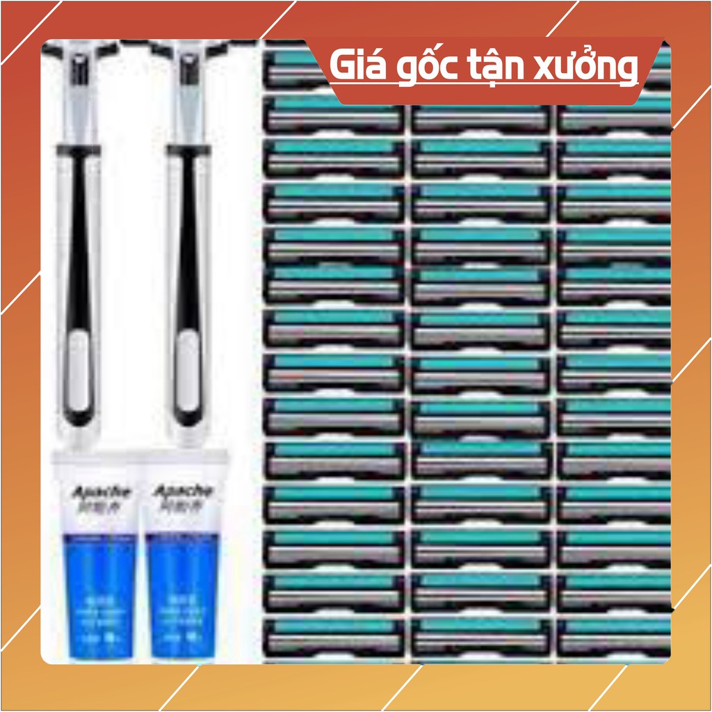 Sẵn hàng combo 5 bộ cạo râu 38 món .