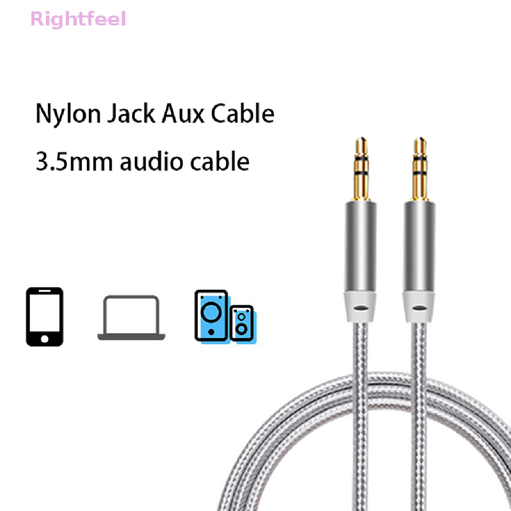 Dây Cáp Âm Thanh Aux 1m Chuyển Đổi 3.5mm Sang 3.5mm Cho Xiaomi Mới