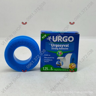 BĂNG DÍNH LỤA URGO Urgosyval 1,25cmx5m
