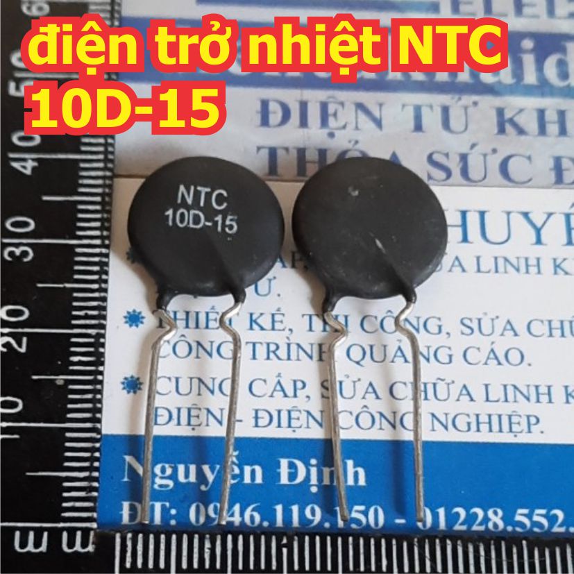 10 con điện trở nhiệt thermistor NTC 10D-15 kde1248