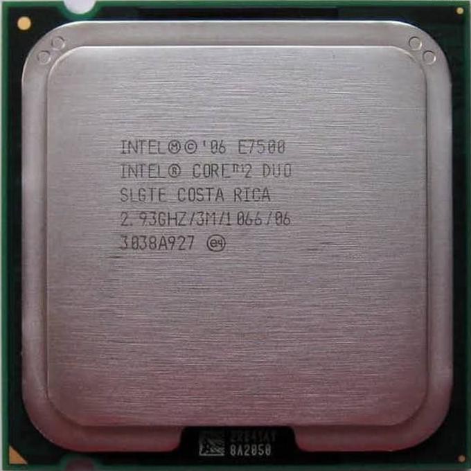 Ổ Cắm Intel Core 2 Duo E7500 2.93ghz Fsb 1066 Mhz Lga 775 1512