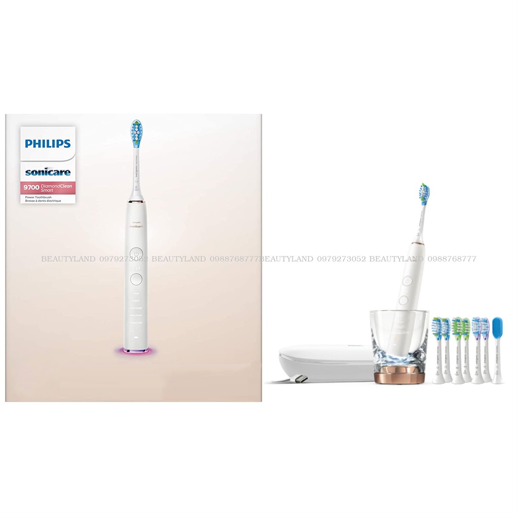 Philips Sonicare 9700 - Bàn chải đánh răng điện thông minh Philips Sonicare DiamondClean Smart 9700