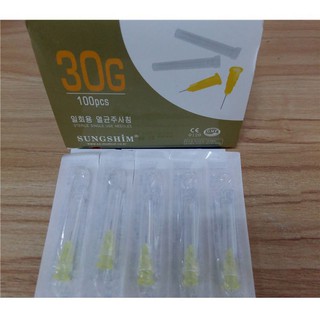 ĐẦU KIM 30G- 4MM / Đầu Kim Nano Tiêm Dưỡng Chất 30G / Tiêm Tinh Chất