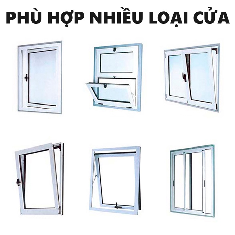 Thanh nẹp dán khe hở cửa sổ cường lự ⭐ Ron chắn khe hở KINGRON ngăn côn trùng chống bụi chống thoát hơi máy lạnh cách âm