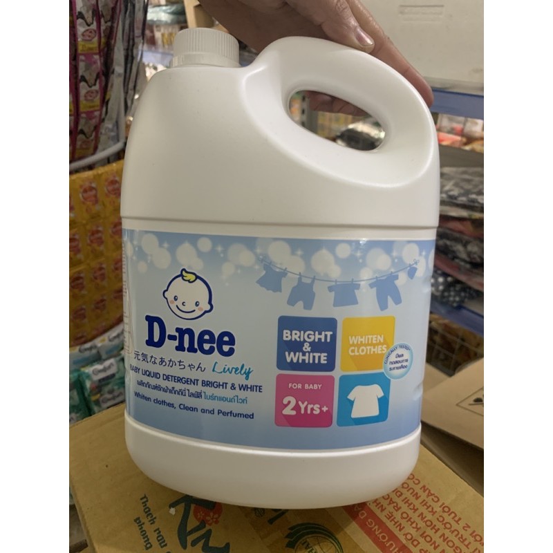 [Đủ Màu-Tem Đại Thịnh] Nước Giặt Dnee Thái Lan can 3000ml ( Cam kết Chính Hãng )