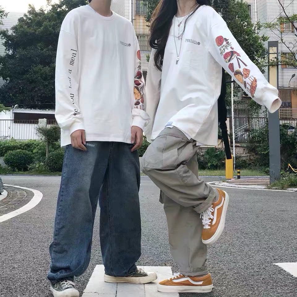 Áo sweater nỉ nam nữ kiểu dáng hàn quốc - Áo nỉ in hình Have you had a meal A00137 | BigBuy360 - bigbuy360.vn