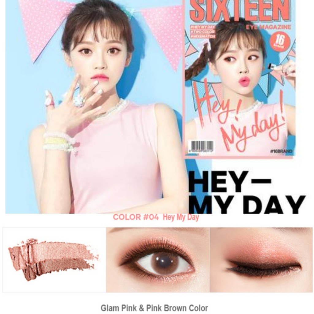 Phấn mắt 16 Brand Sixteen Eye Magazine