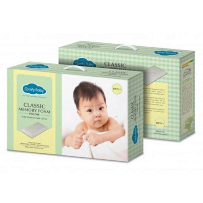 GỐI ĐẦU CHỐNG NGẠT CAO SU NON COMFYBABY CHO BÉ