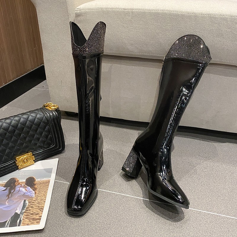 Boot đùi 7p đính đá 158-5 GE590 - Genni