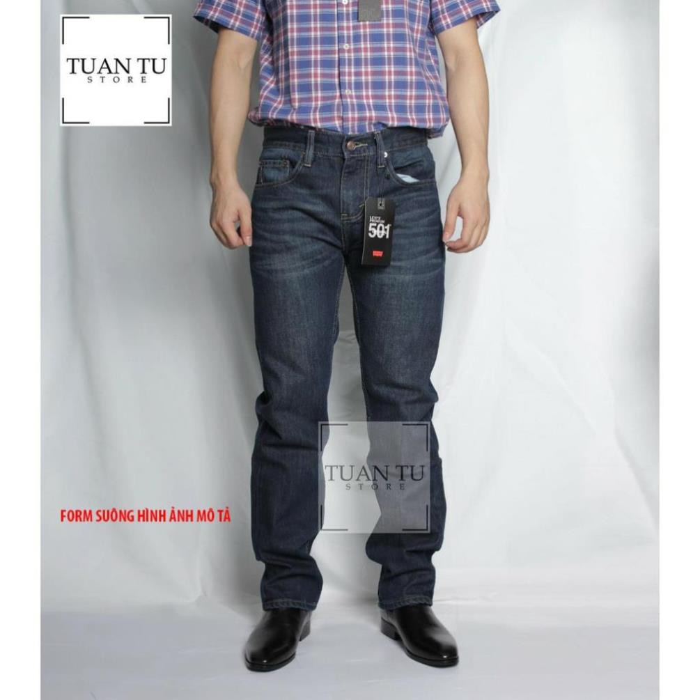 Quần Jeans Levis 501 ống suông cambodia S15 xịn