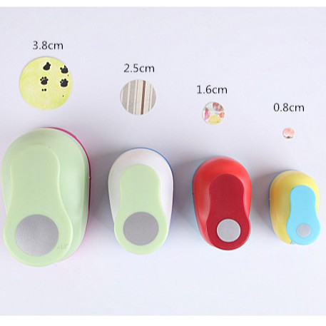Bấm lỗ lớn giấy 0.8 cm 1,6 cm 2,5 cm 3,8 cm