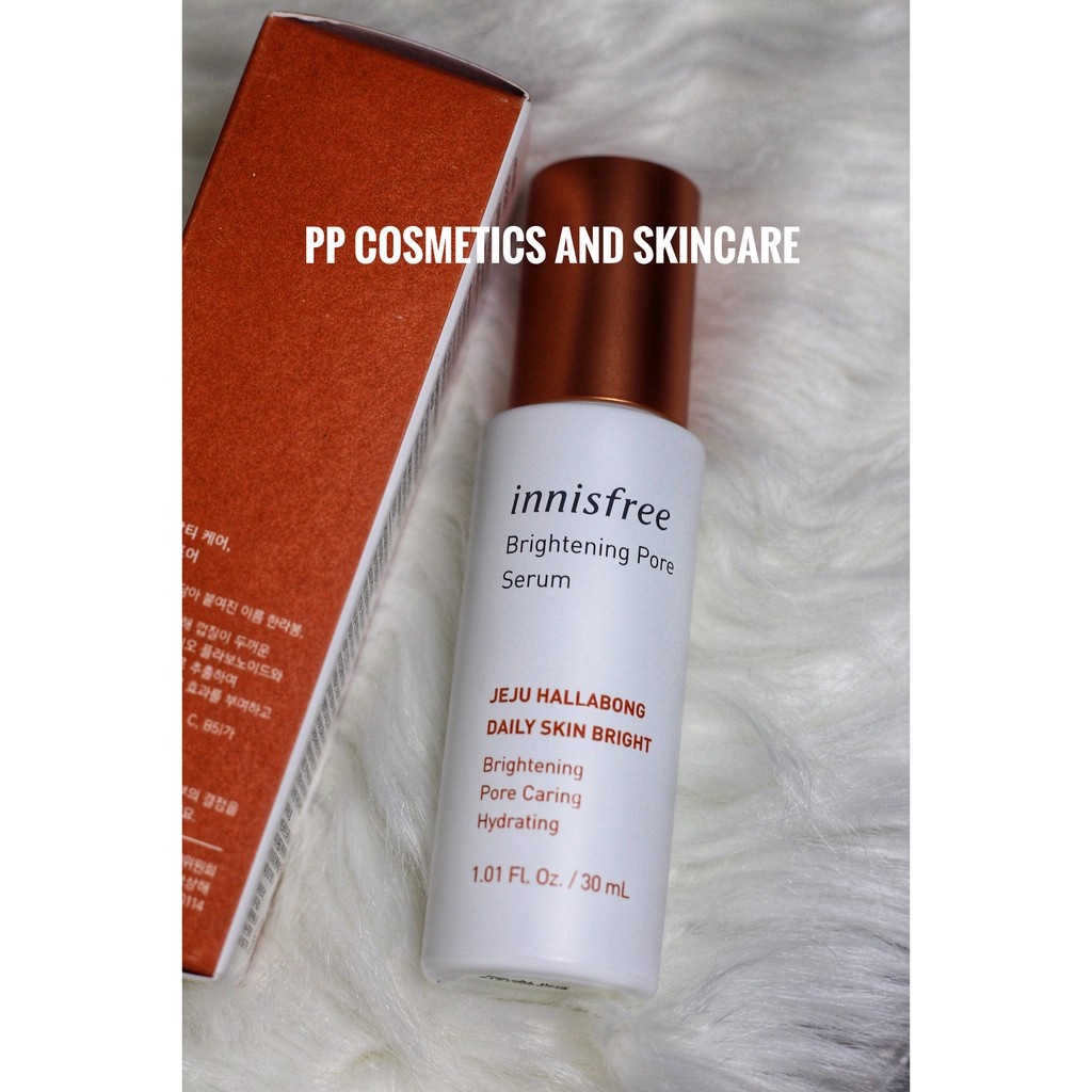 Tinh Chất Dưỡng trắng da Innisfree Whitening Pore Synergy Serum thể tích 30ml