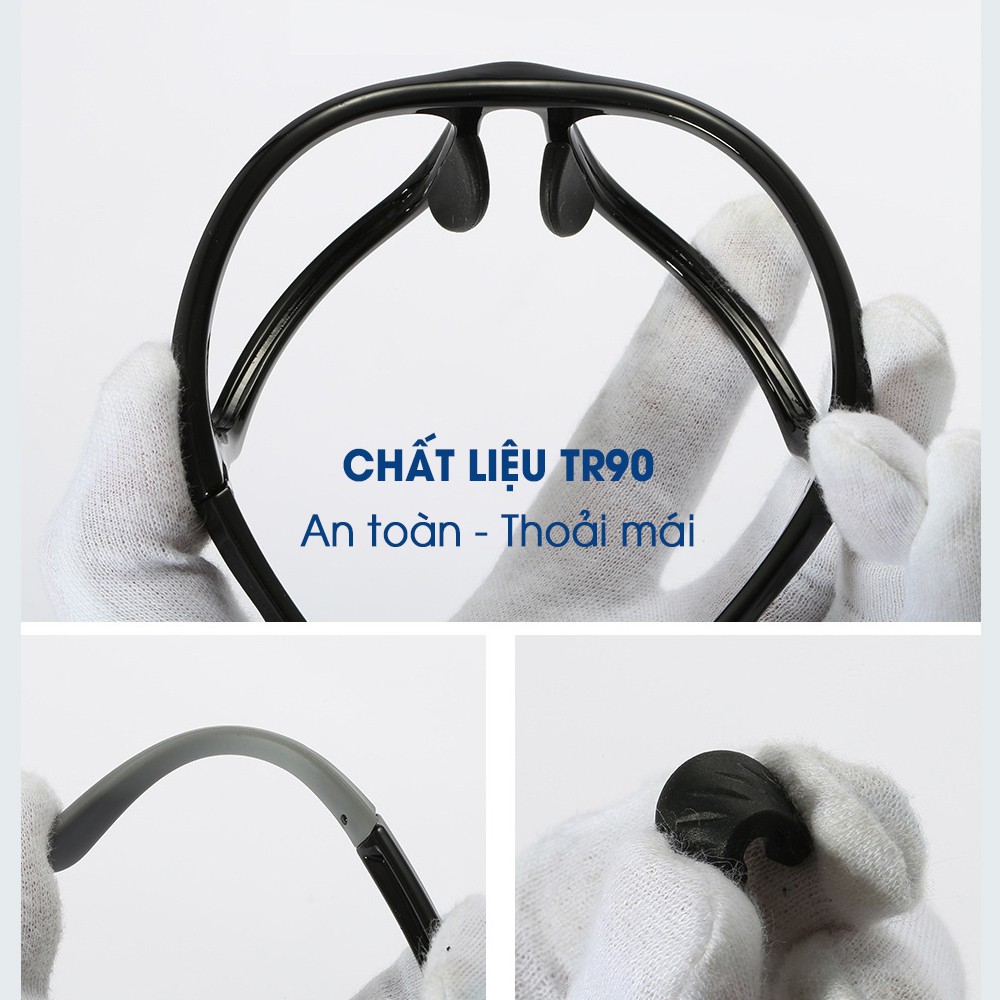 Kính Thể Thao Nam Nữ Đạp Xe, Chạy Bộ , Mắt Kính Phân Cực Polarized Chống Chói, Chống Lóa Đi Đêm AK042 - AORON