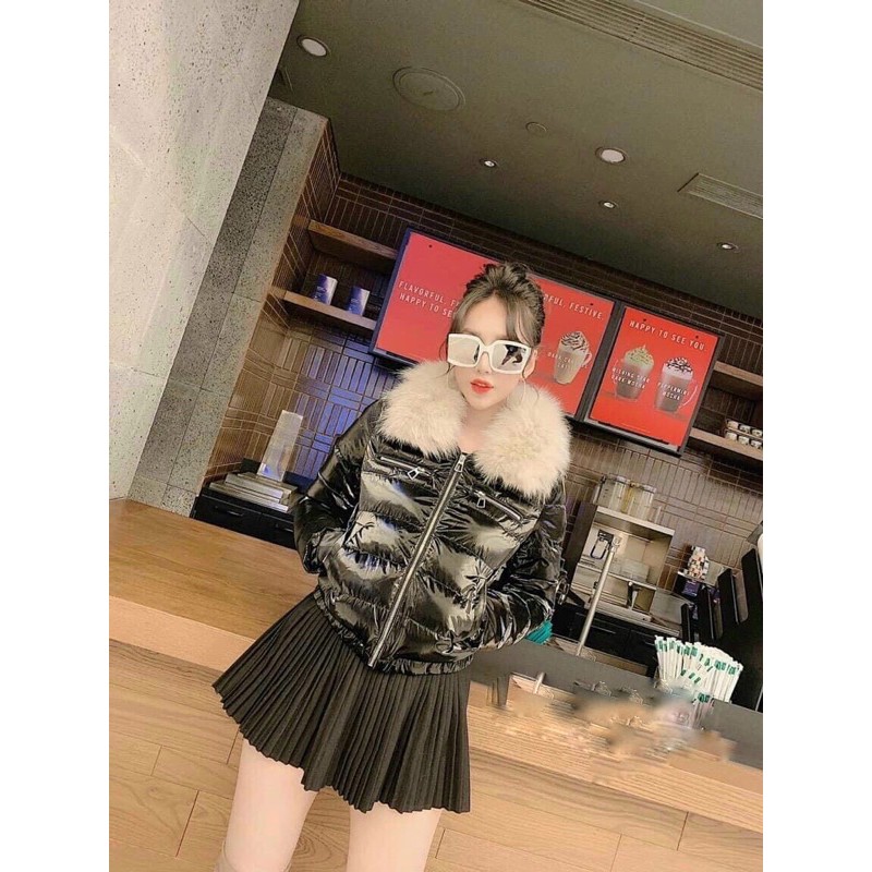 ÁO PHAO BÓNG CỔ LÔNG