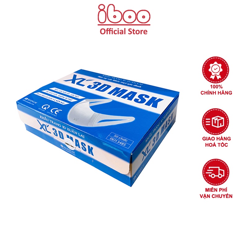 Khẩu Trang 3D Mask dập theo Unicharm công nghệ Nhật Bản