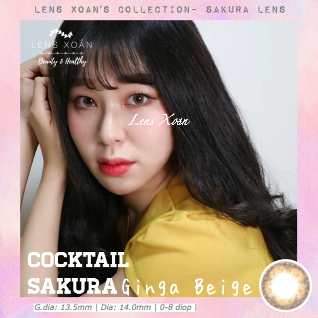 ÁP TRÒNG COCKTAIL SAKURA GINGA BEIGE