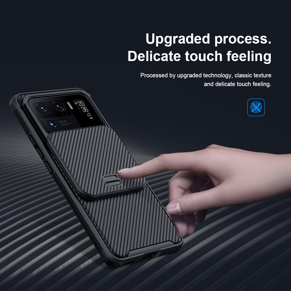 Ốp Điện Thoại Nillkin Cho Xiaomi Mi 11 Ultra Chất Liệu Pcc Cứng Sang Trọng Nắp Bảo Vệ Camera An Toàn Dạng Trượt