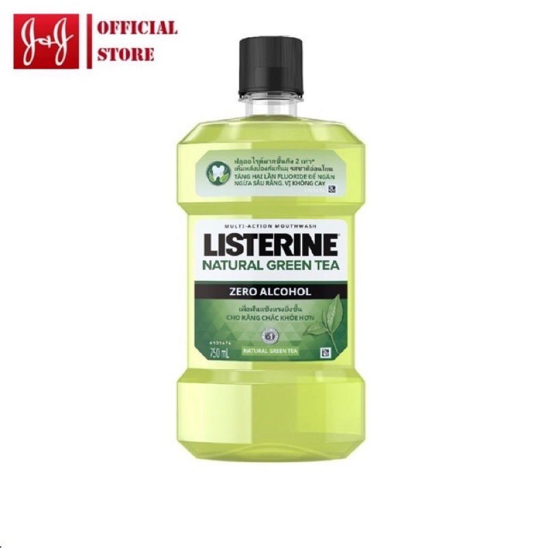 Nước xúc miệng LISTERINE 750ml tặng kèm quà theo phân loại