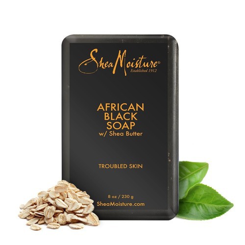 Bill Mỹ - Xà phòng giảm mụn lưng Shea Moisture African Black Soap 227g