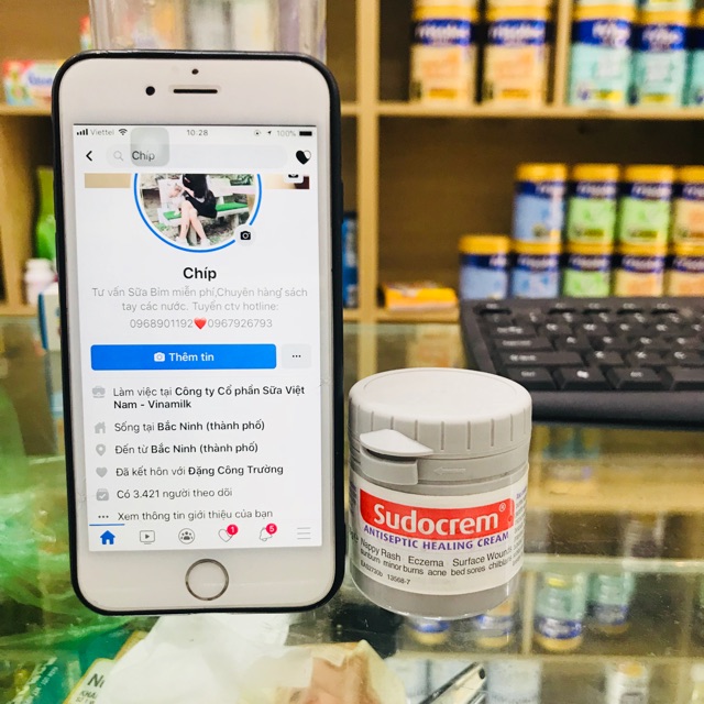 Kem hăm tã Sudocrem 60g