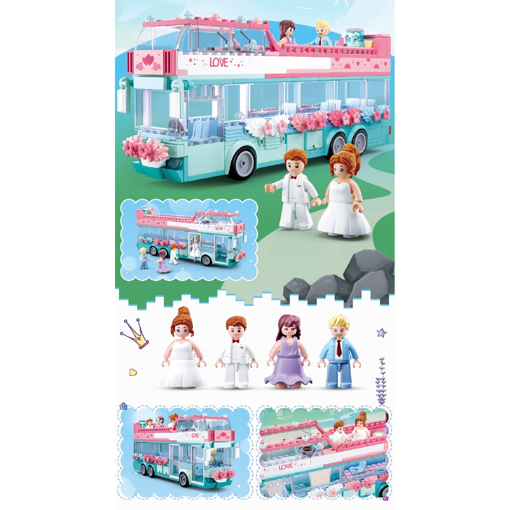 Bộ Đồ Chơi Lắp Ráp Thú Vị Dành Cho Bé