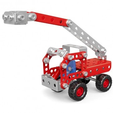 Đồ Chơi Giáo Dục STEM SuSu Block - Metal Bricks 4in1 - 4 Phương Tiện Biến Hình Cứu Hỏa Siêu Bền 1202