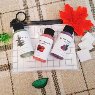 Set Sữa rửa mặt Super Vegitoks Cleanser 30ml
