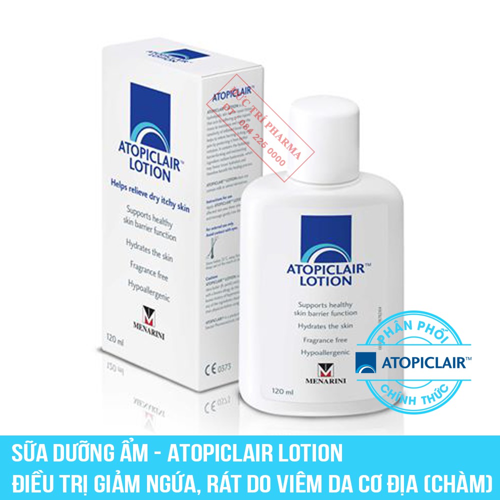 Atopiclair Lotion giảm ngứa, khô rát 120ml