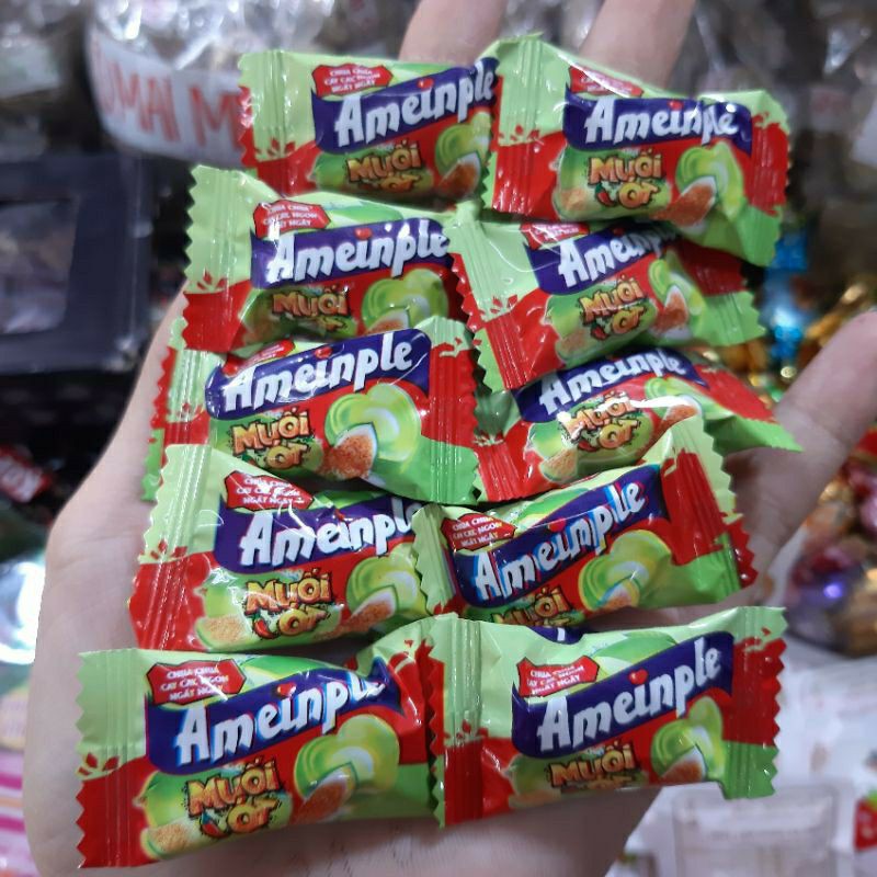 KẸO XOÀI MUỐI ỚT 500gr chua chua cay cay ,ngon ngất ngây