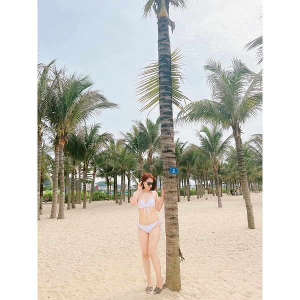 bikini 2 mảnh nơ ngực có gọng