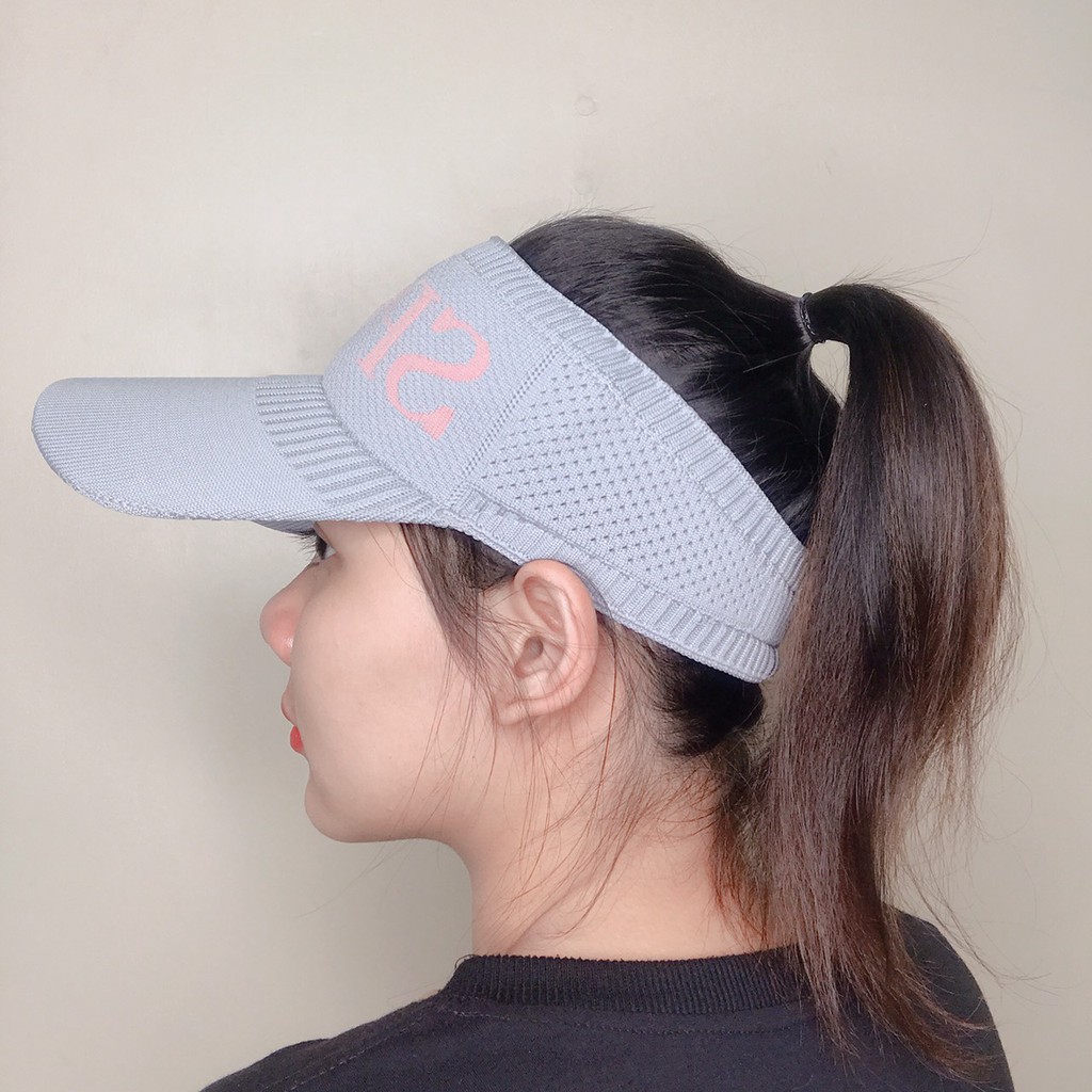 [FREESHIP TỪ 50K] Nón, Mũ Kết Len Nửa Đầu Sport Dáng Thể Thao YENBEAUTY