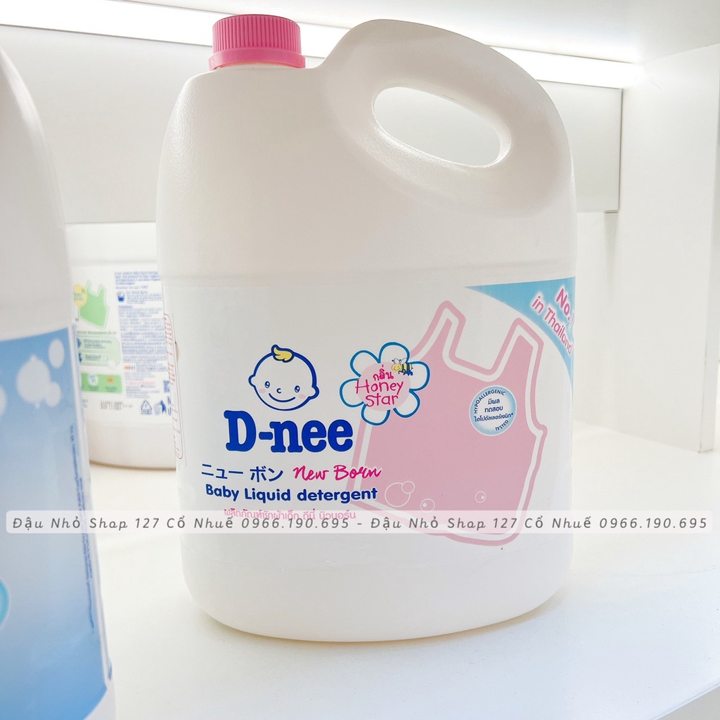 D-NEE Nước giặt quần áo em bé dnee 3000ml (Chính hãng có tem Đại Thịnh)