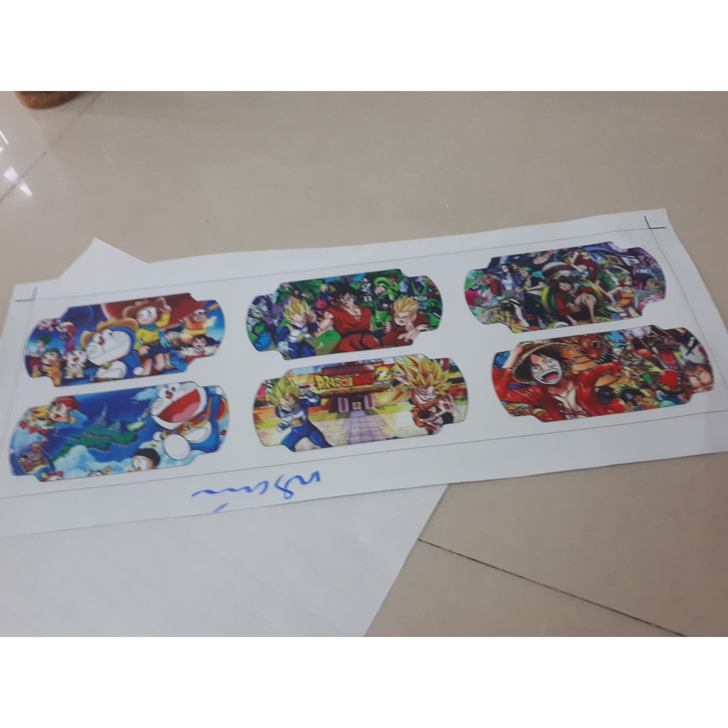 Miếng Dán Trang Trí Máy Chơi Game PSP 1000 - Psp 2000 - Psp 3000