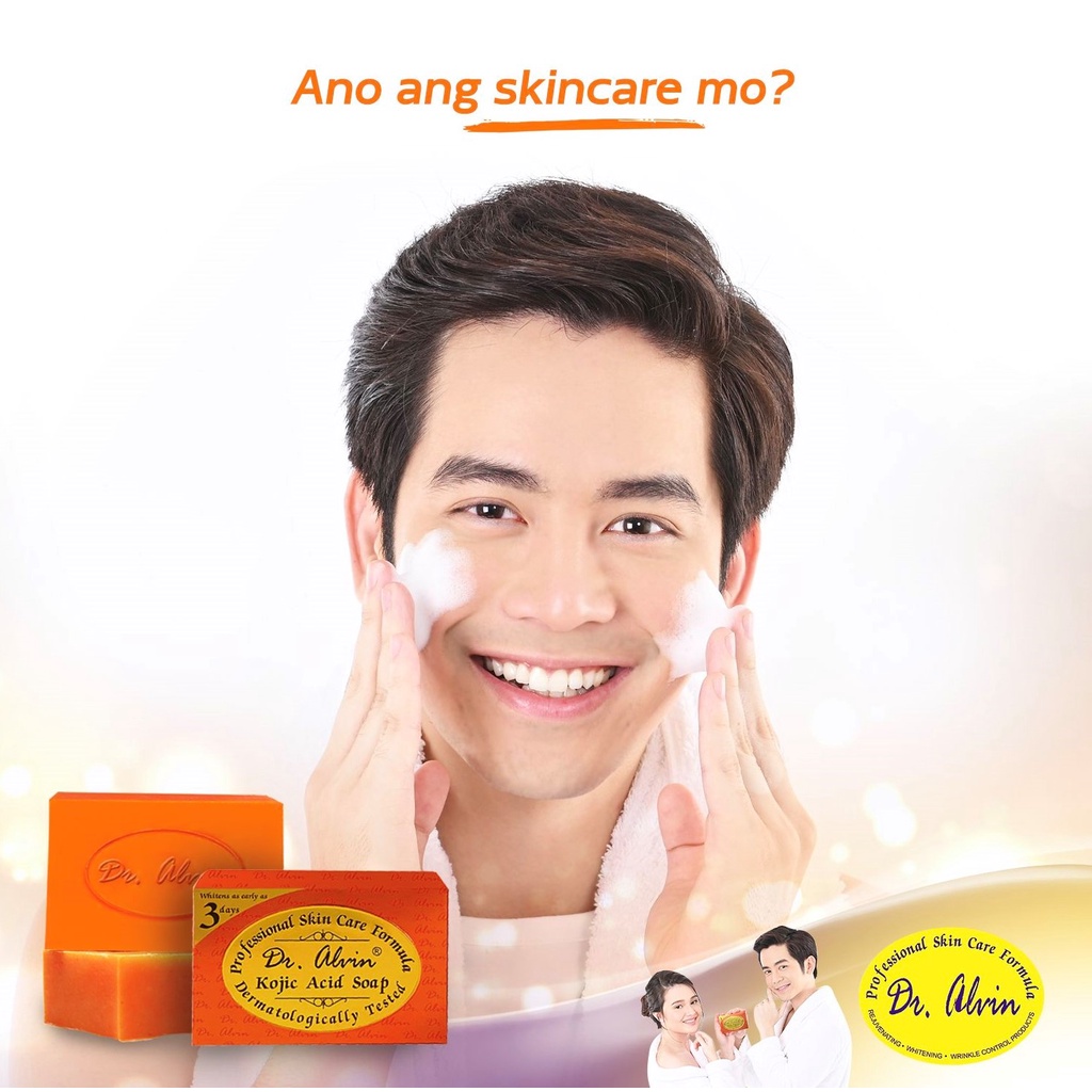 Xà Phòng Tắm Trắng Dr Alvin Kojic135 gram - Hương cam | BigBuy360 - bigbuy360.vn