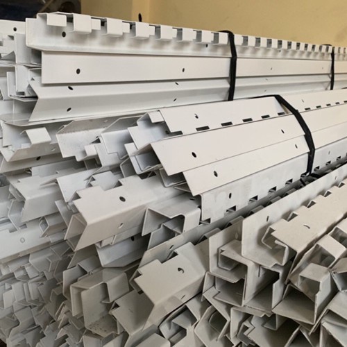 Thanh treo rèm nhựa PVC - Sắt sơn tĩnh điện hoặc Inox - Phụ kiện lắp rèm nhựa PVC