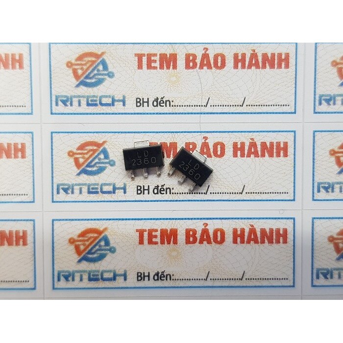 [Combo 2 chiếc] LD Transistor PNP 60V/3A Dùng Trong Biến Tần