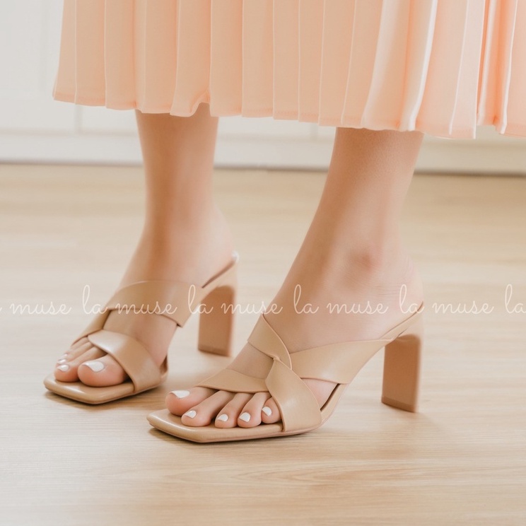 Sandal cao gót nữ Rose