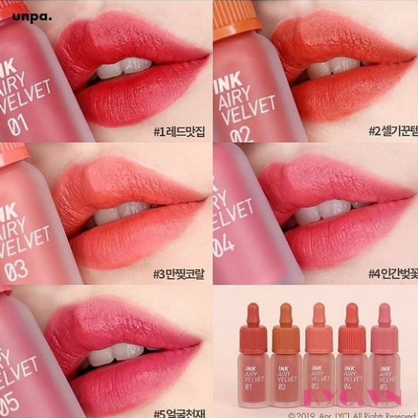 Son Peripera Ink Airy Velvet Lip Tint Mới 2021 | BigBuy360 - bigbuy360.vn