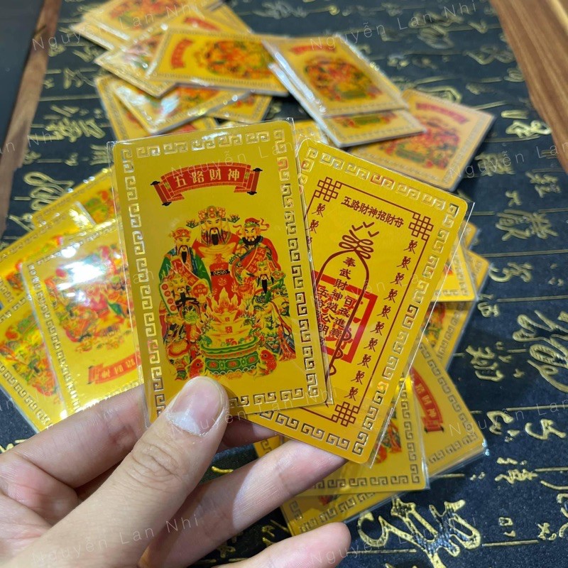 THẺ NGŨ LỘ THẦN TÀI