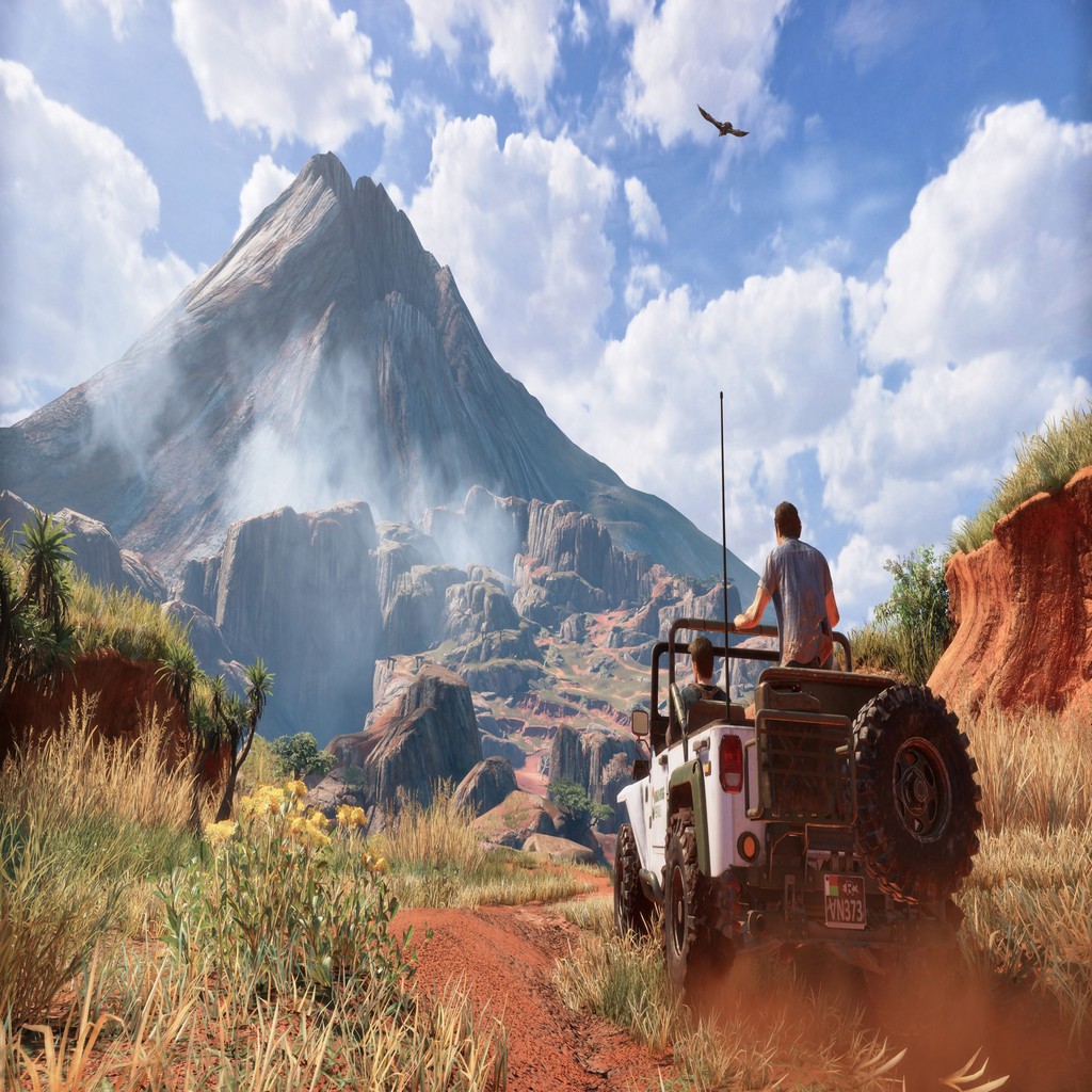 Đĩa Game PS4 - Uncharted 4: A Thiefs End [us]