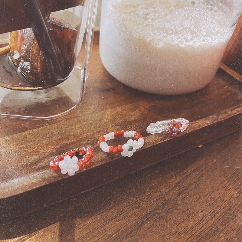 nhẫn hạt ( có ảnh thật )