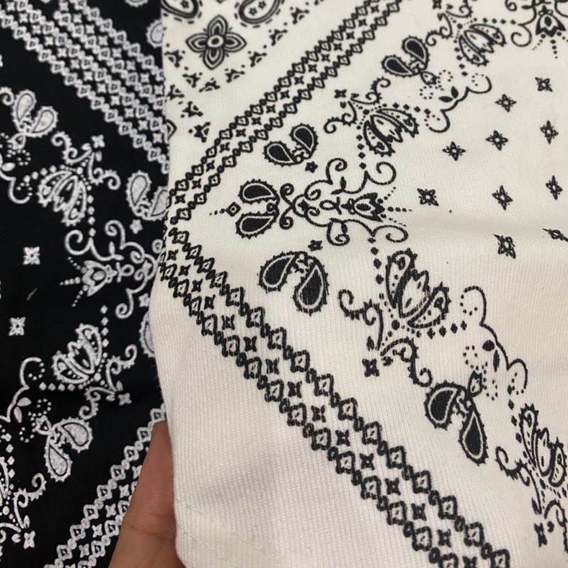 Áo Hai Dây Khăn Yếm Bandana 🌸2 màu Đen, Trắng mix áo ống summer 2021, chất bozip cotton