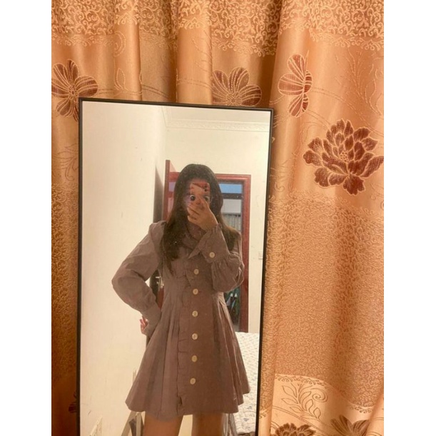 Váy trắng bánh bèo nữ tính dễ thương