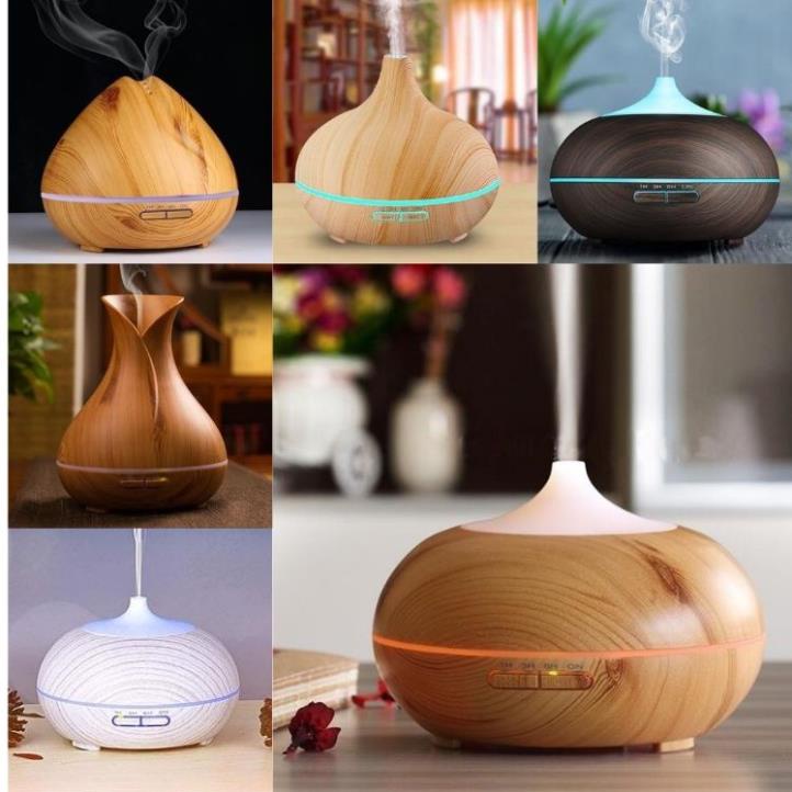 Máy xông tinh dầu loại 1, Máy phun sương tinh dầu 550ml - Bh 12 tháng