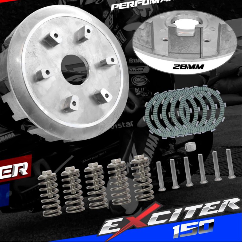 ĐẾ NHÔM NỒI SUM RACING HYPER CLUTCH EX150