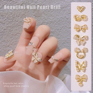 Charm nơ cao cấp trang trí móng