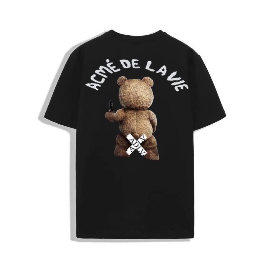 Áo Phông ADLV Nam Nữ Bear Áo Thun ADLV Tay Lỡ Form Rộng (M 47 - 48 ) | BigBuy360 - bigbuy360.vn
